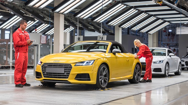 Produkcja Audi na Węgrzech