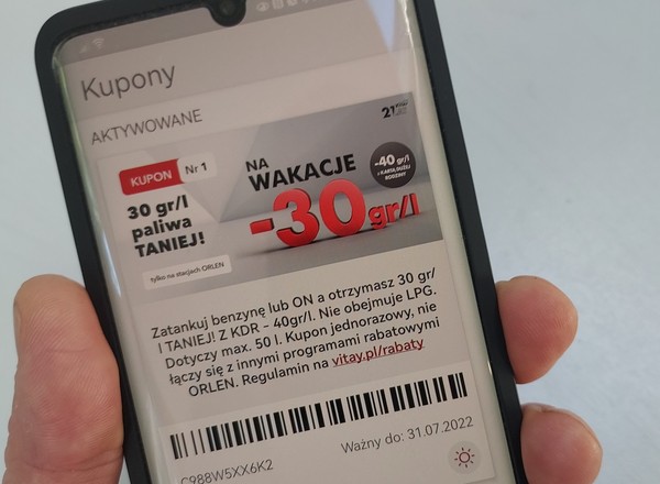 Serwery Orlenu nie wytrzymały. Aplikacja Vitay ma problem z działaniem