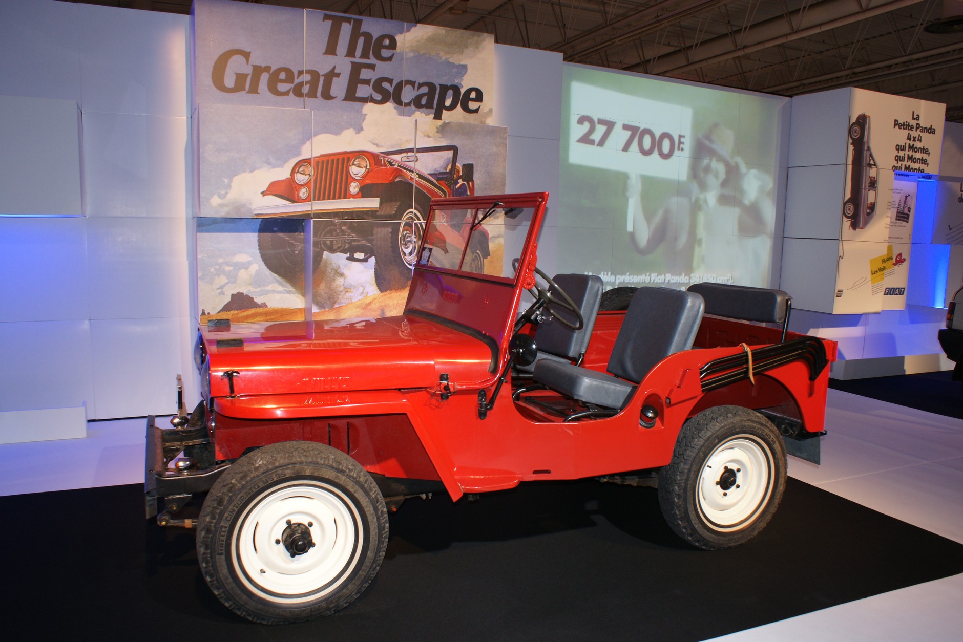 Klasyki i ich reklamy na salonie w Paryżu