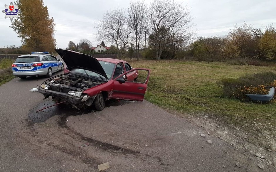Wypadek w miejscowości Łotoszyny