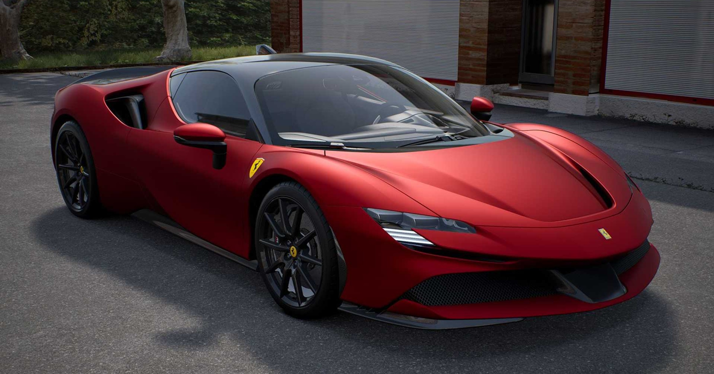Ferrari wprowadza nowy kolor Rosso F1-75 Opaco