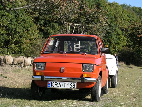 Polski Fiat 126p - przez książeczkę do fiata