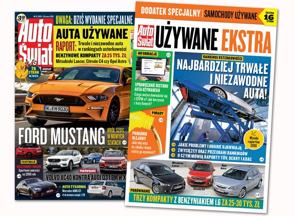 Najnowszy Auto Świat z dodatkiem „Używane Ekstra”