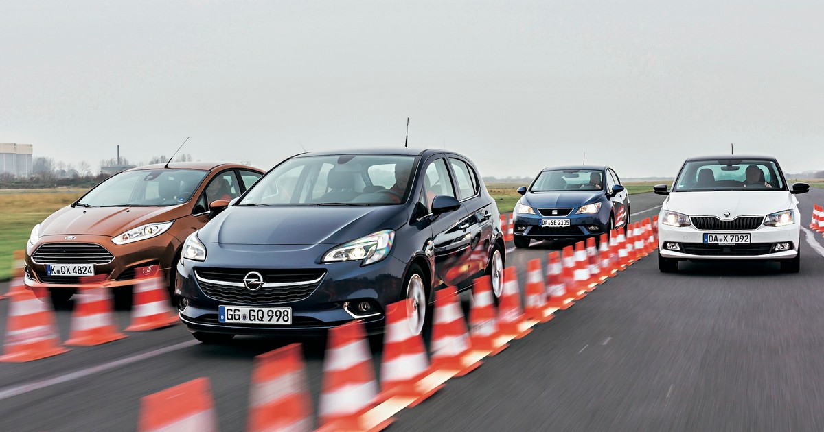 Ford Fiesta, Opel Corsa, Seat Ibiza, Skoda Fabia (4)