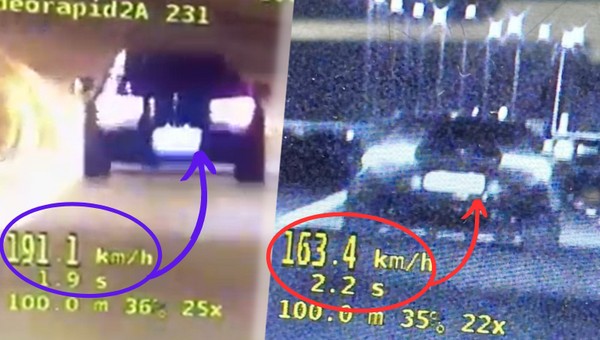 Kierowcy w Lamborghini i BMW złapani na trasie S7. Słono zapłacą za swoje wyczyny [WIDEO]