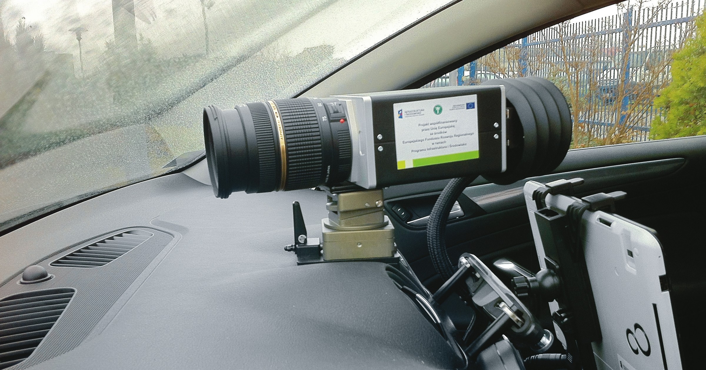 Numery rejestracyjne aut GITD z fotoradarami na pokładzie