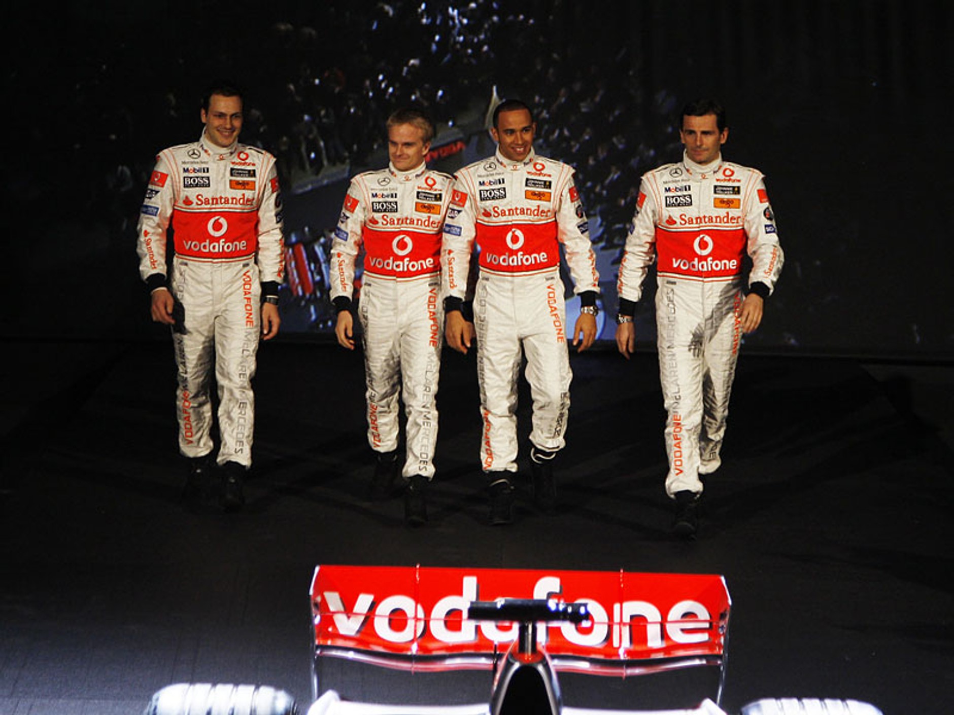 Vodafone McLaren-Mercedes w 2008 roku (historia, prezentacja)