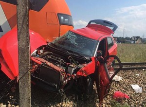 Ostatnie nagranie głosu egzaminatora tuż przed wypadkiem na przejeździe