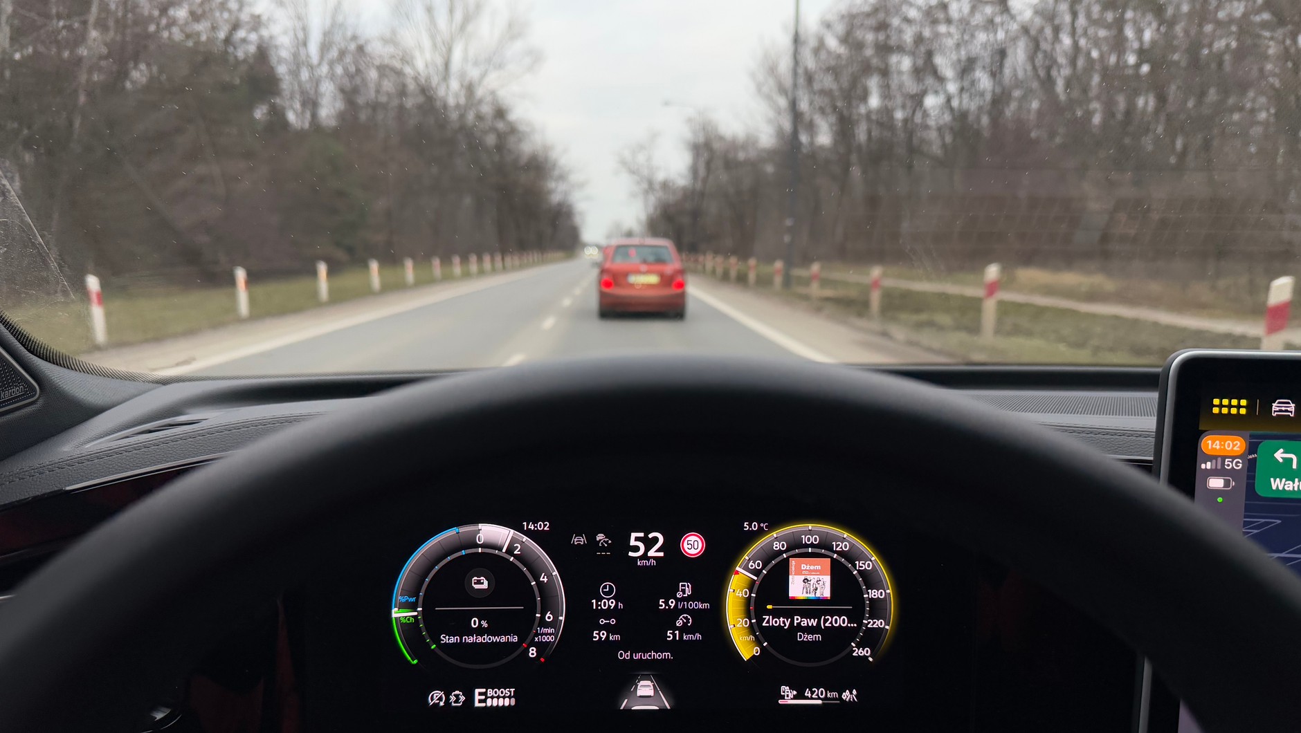 Najniższe uzyskane w teście spalanie VW Tiguana eHybrid
