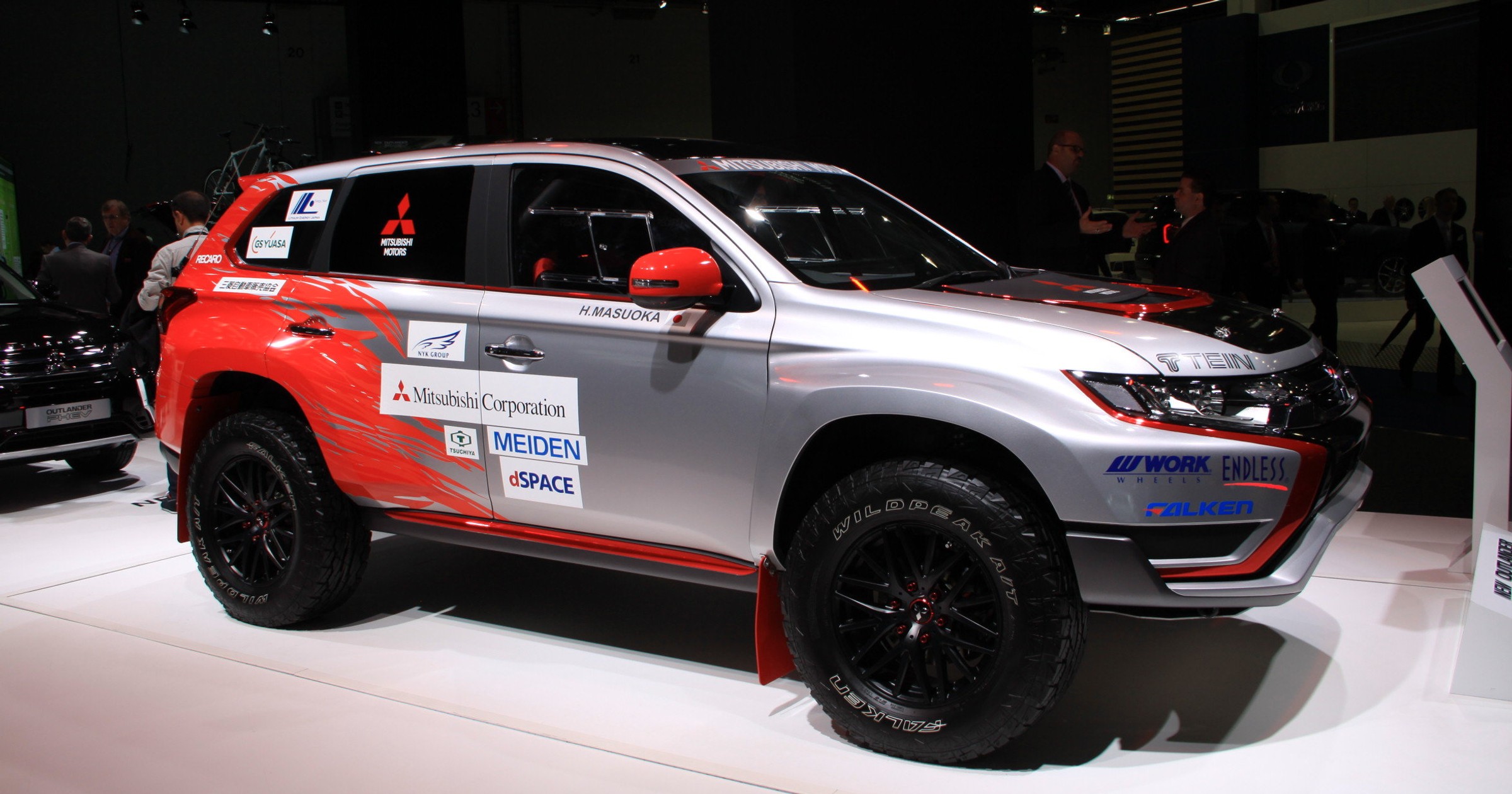 Mitsubishi Outlander PHEV w wersji rajdowej