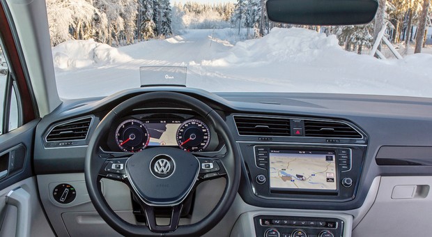 Bezprzewodowo podgrzewana szyba Volkswagena