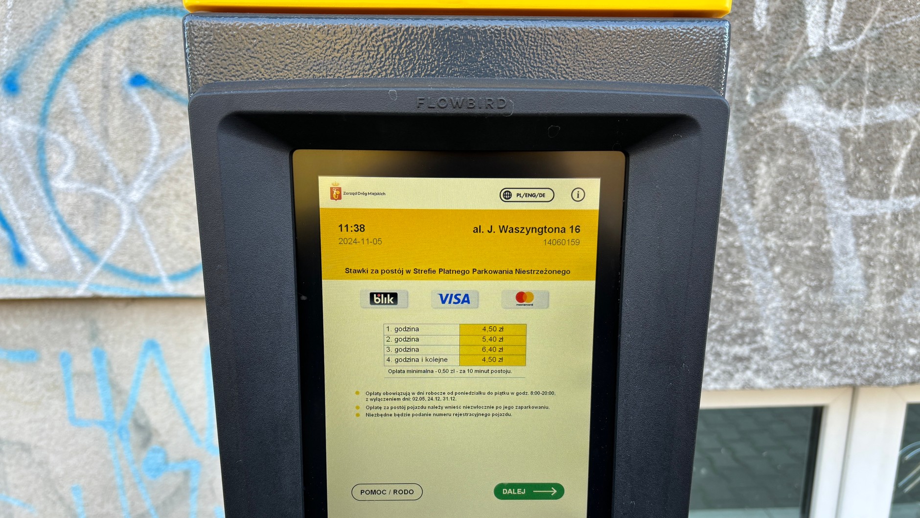 Nowe parkomaty w Warszawie