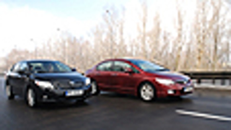 Toyota Corolla i Honda Civic - Mierzymy o klasę wyżej