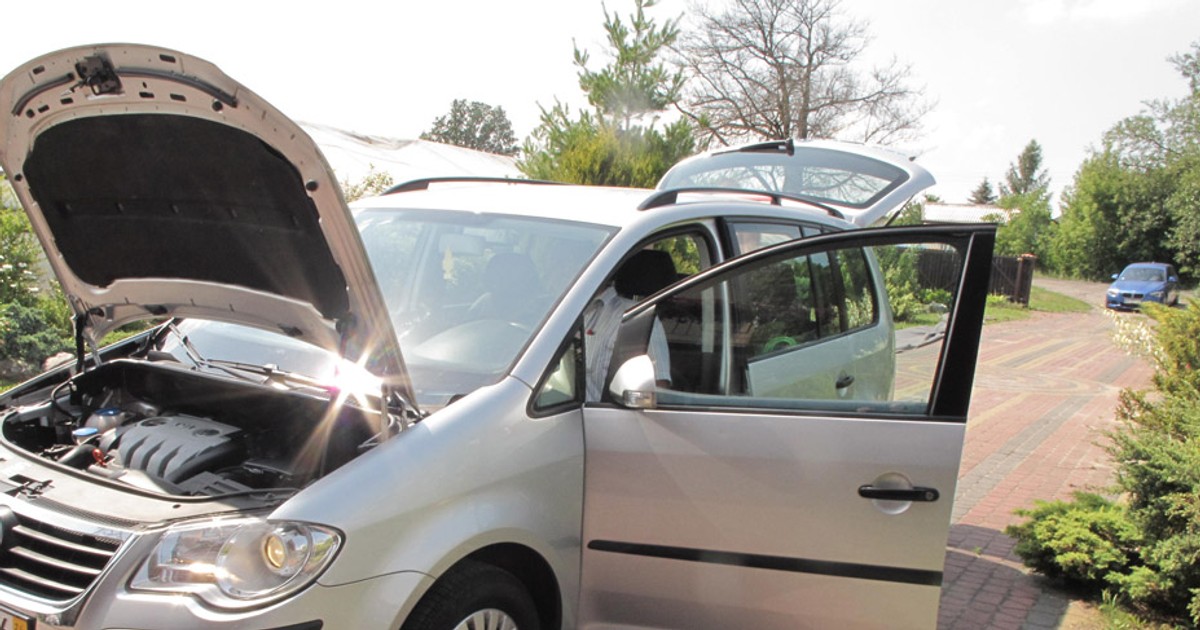 Auto z ogłoszenia: Skręcone Tourany spod Radomia