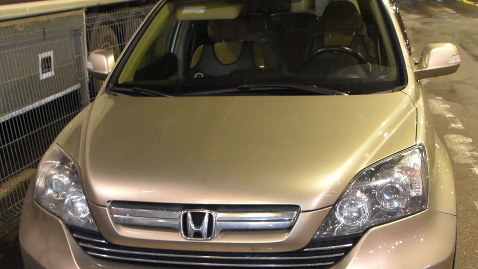 Honda skradziona w Libanie