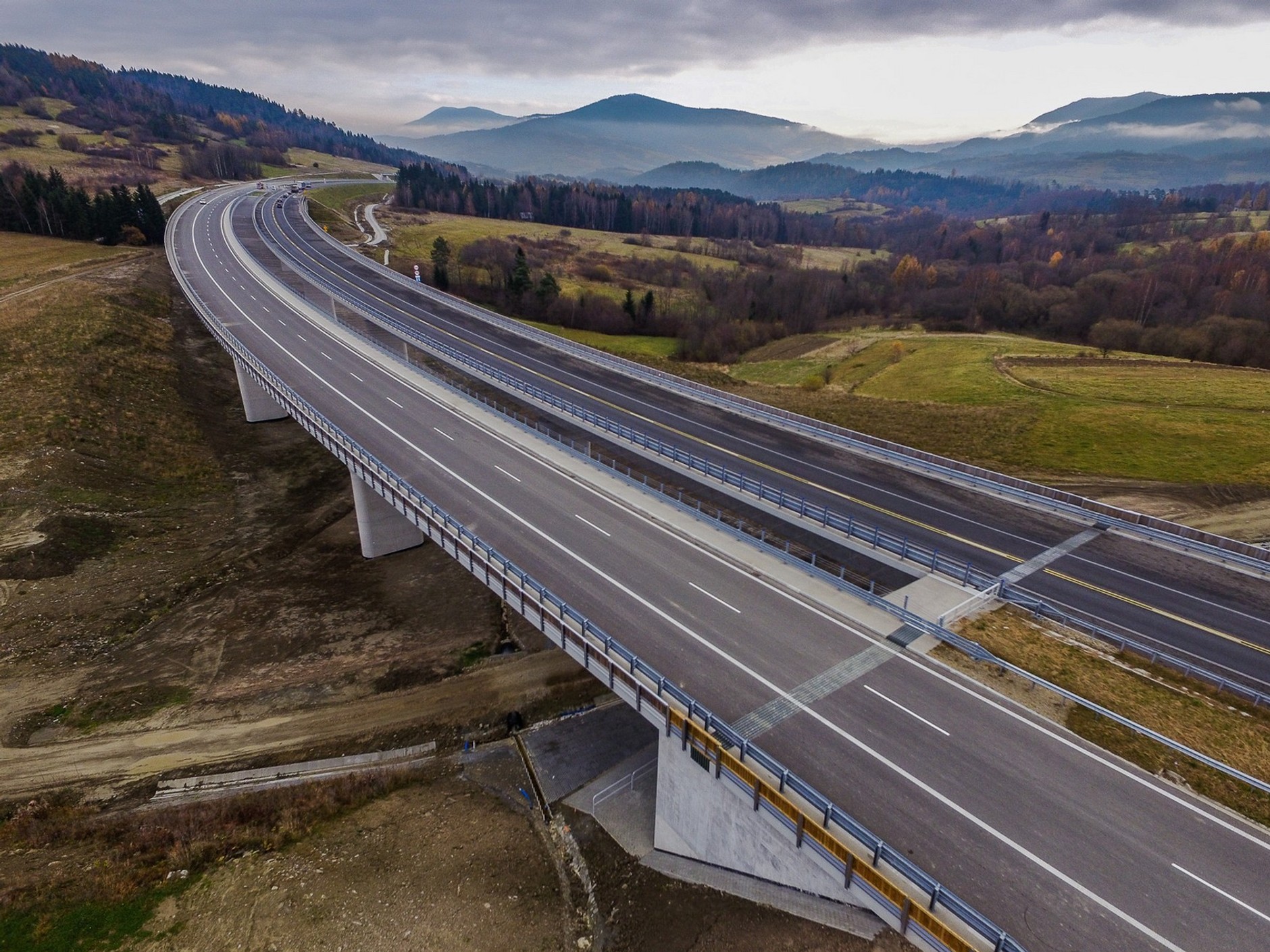 "Zakopianka" na odcinku Lubień - Naprawa