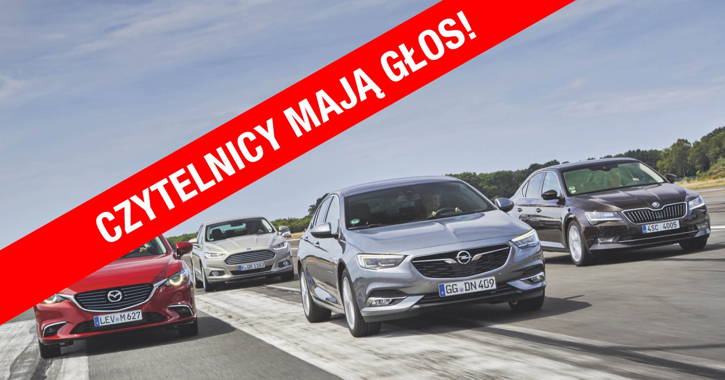 Czytelnicy Mają Głos – nowa Insignia kontra Mondeo, Mazda 6 i Superb