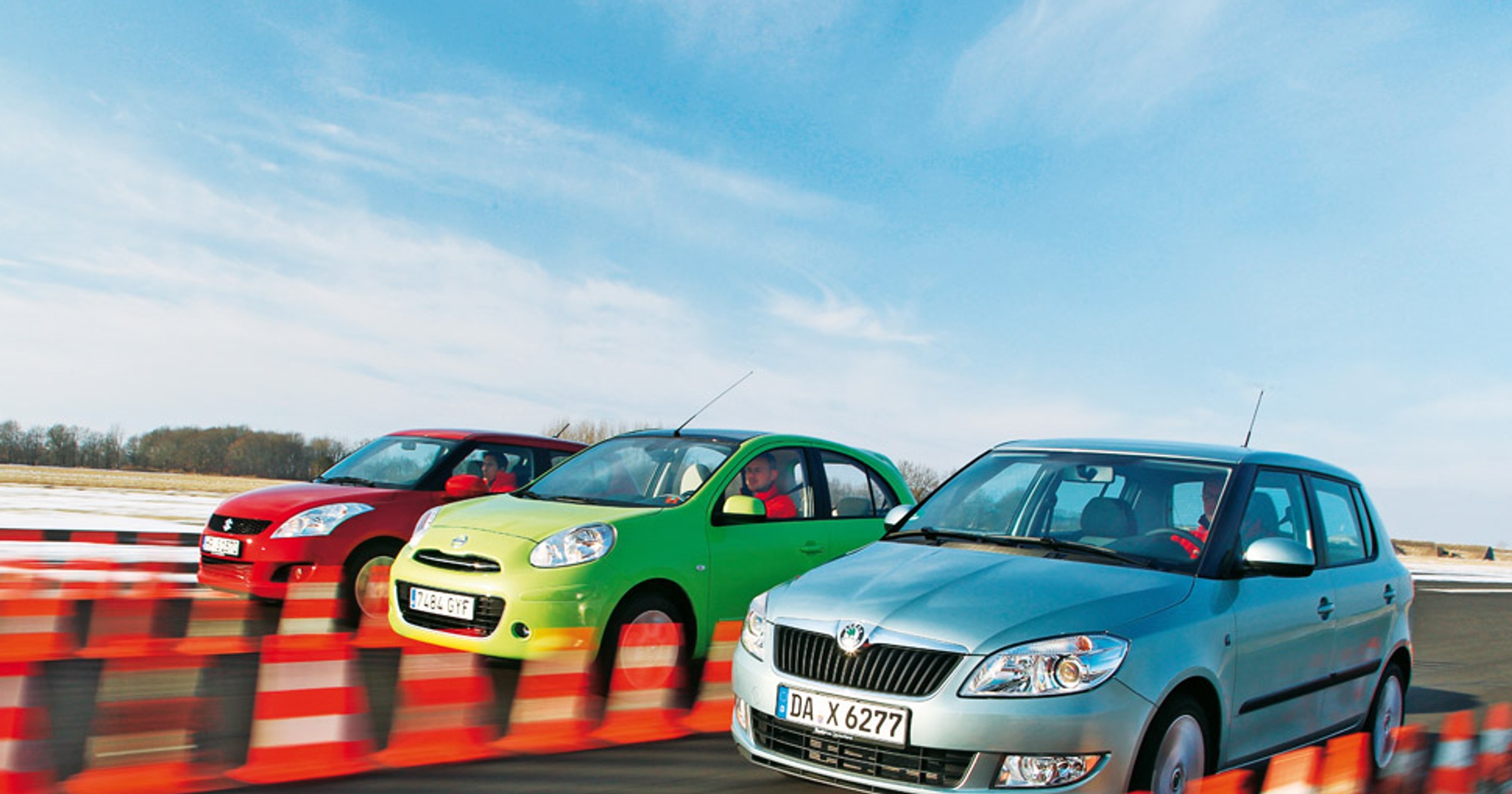 Suzuki Swift kontra Nissan Micra i Skoda Fabia: poznaj nowy wymiar małego auta