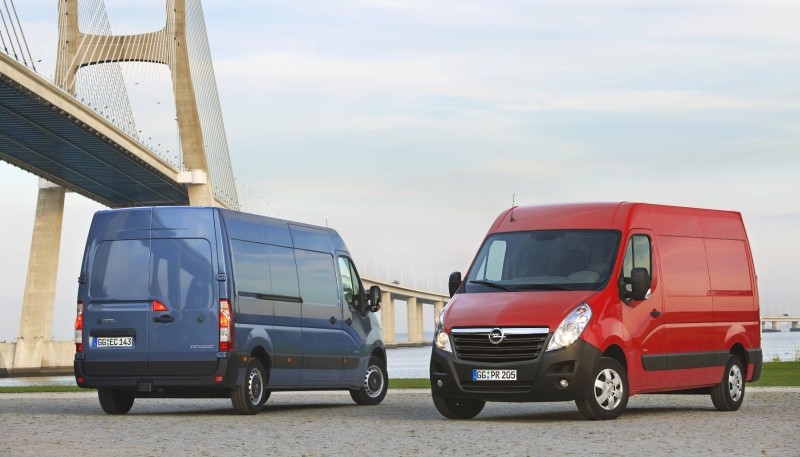 Opel Movano - Samochód pracujący