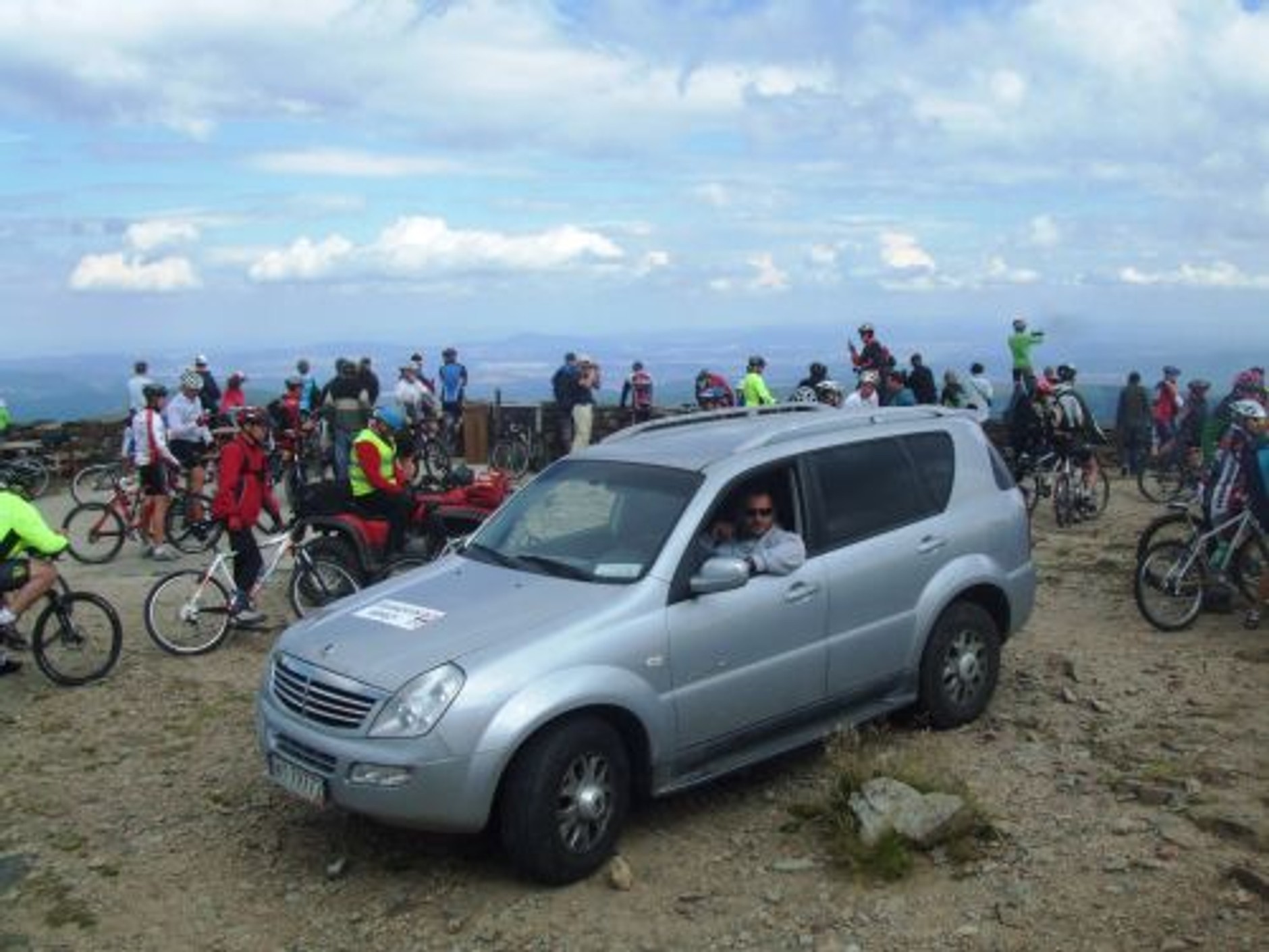 SsangYong w Karkonoszach