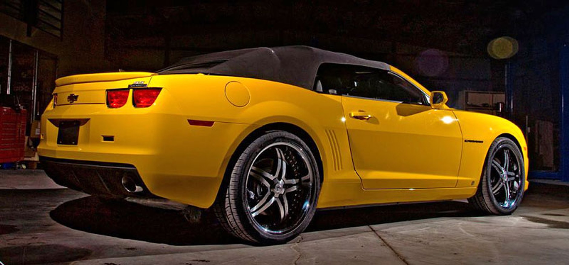 Chevrolet Camaro Cabrio – muscle car topless
