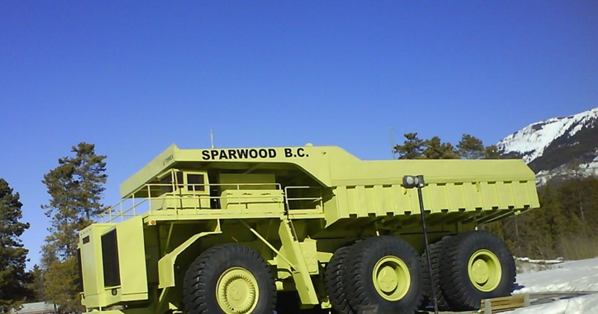 Terex 33-19 Titan to największa ciężarówka świata