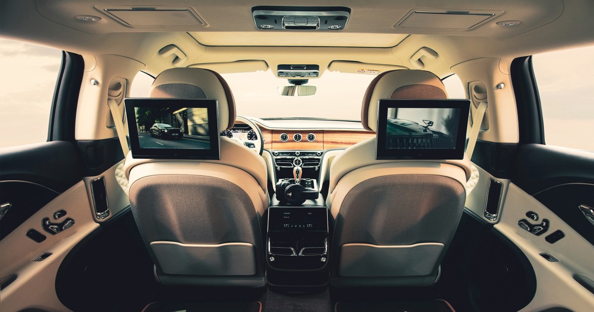 Bentley Rear Entertainment - nowe ekrany 10,1"