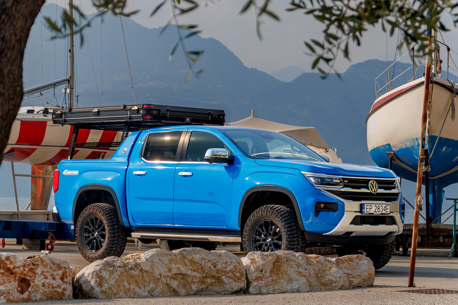 Volkswagen Amarok i Grand California na włoskich wakacjach