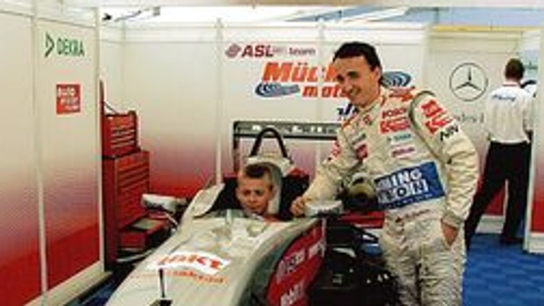 Karol Basz jak Robert Kubica