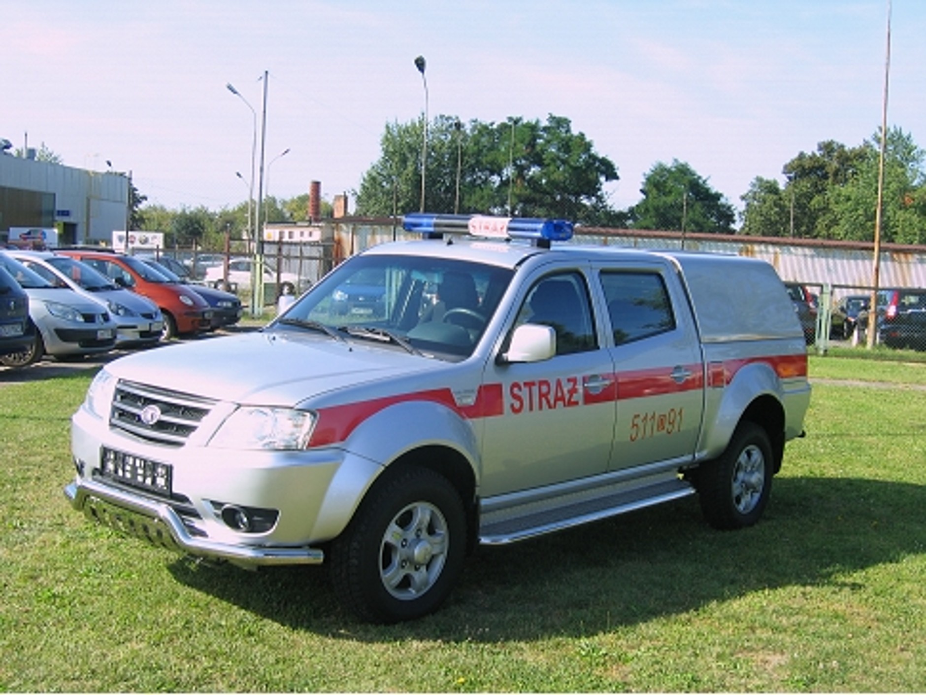 Tata Xenon w służbie straży pożarnej