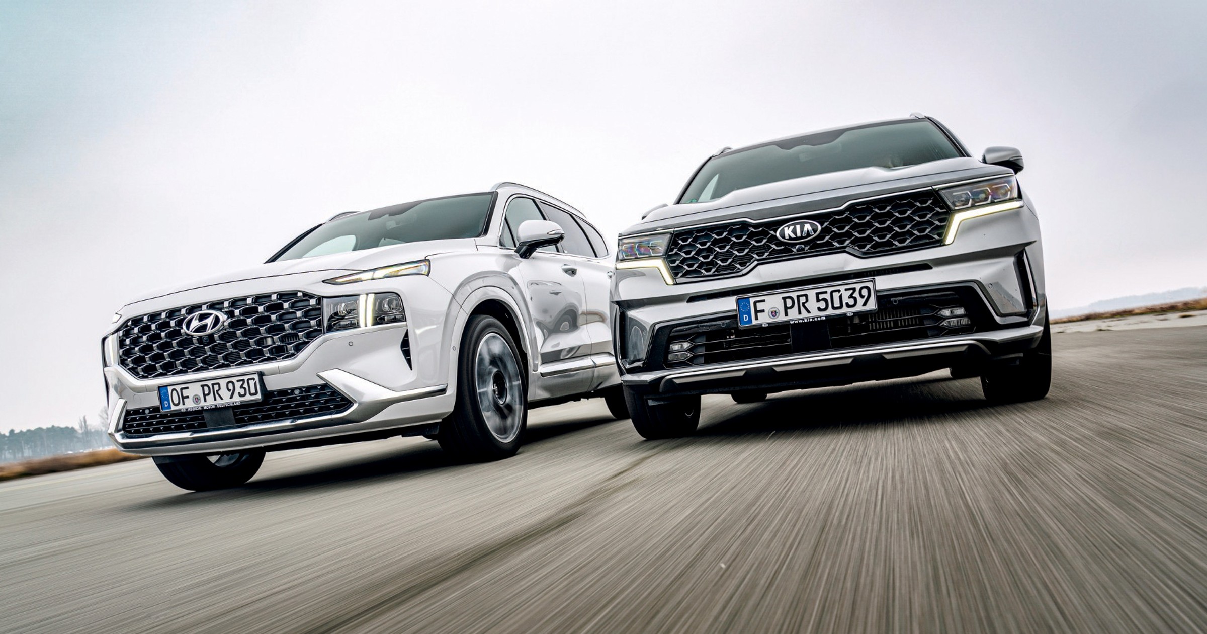 Porównanie: Hyundai Santa Fe i Kia Sorento