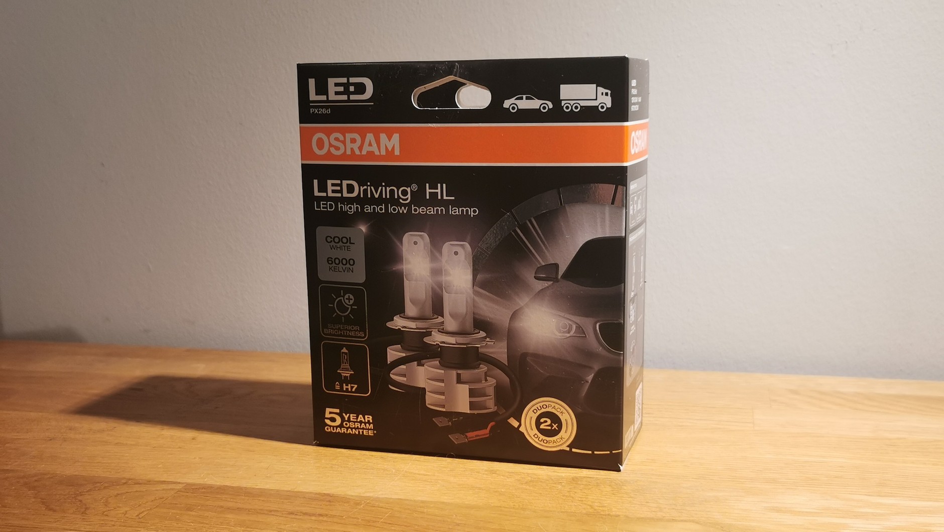 Osram LEDriving H7