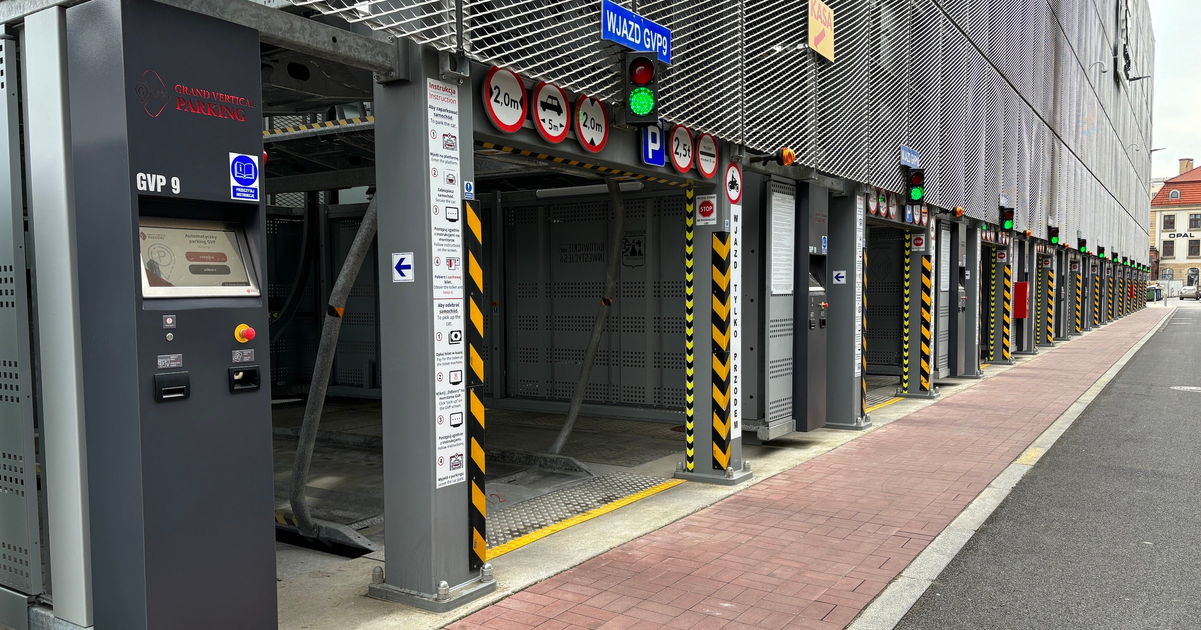 Parking automatyczny w Katowicach