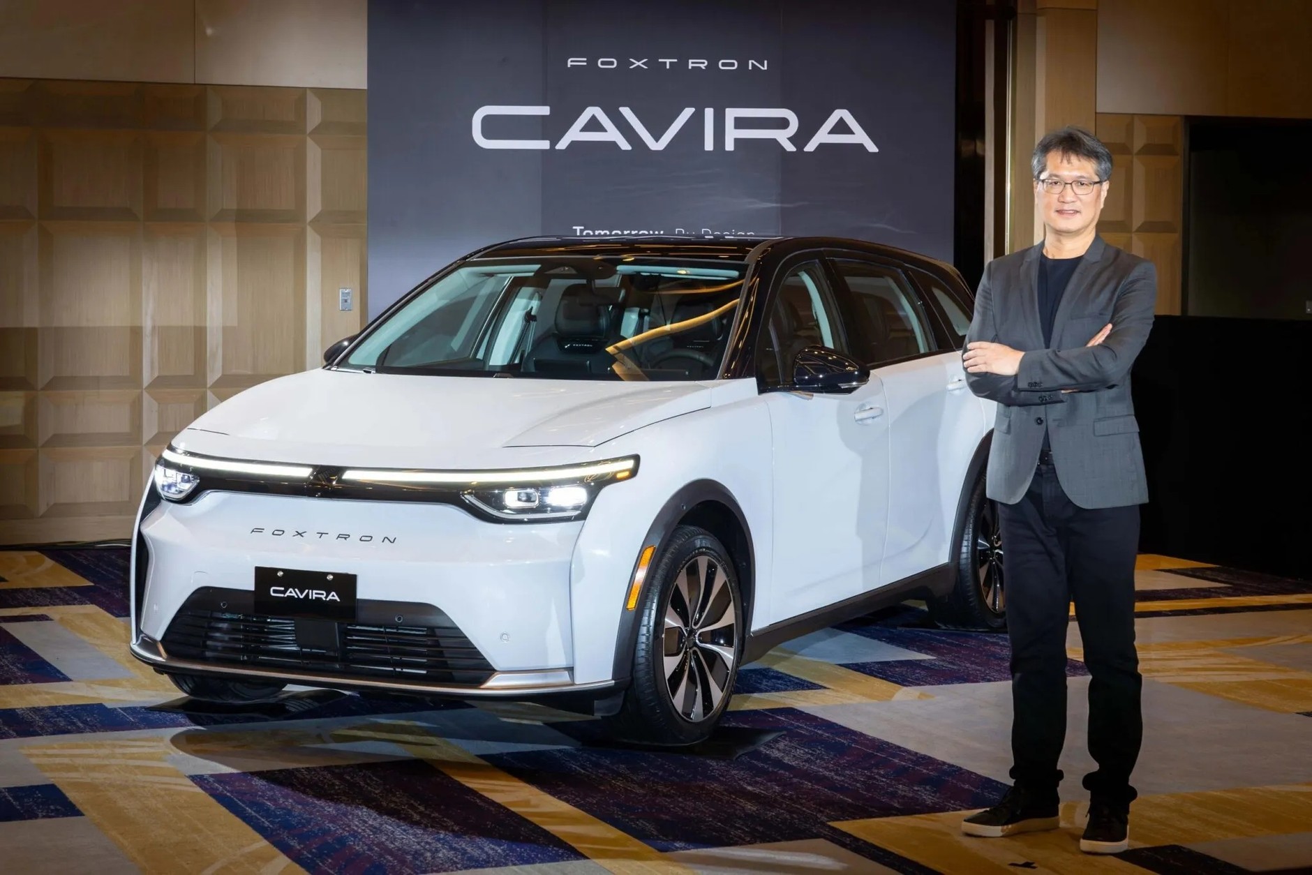 Foxtron Cavira, elektryczny SUV tajwańskiego partnera EMP