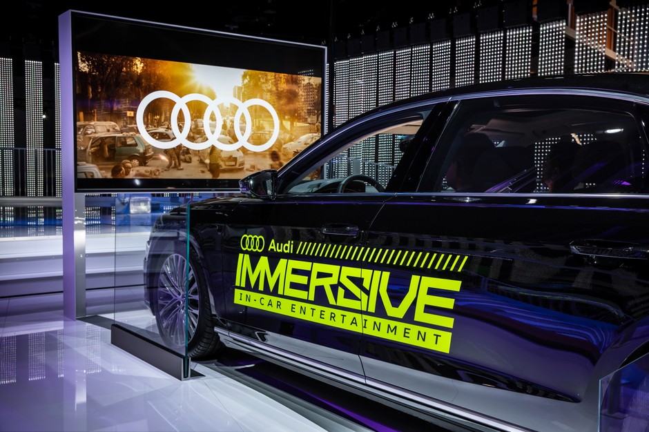 Kino samochodowe Audi Immersive In-Car Entertainment
