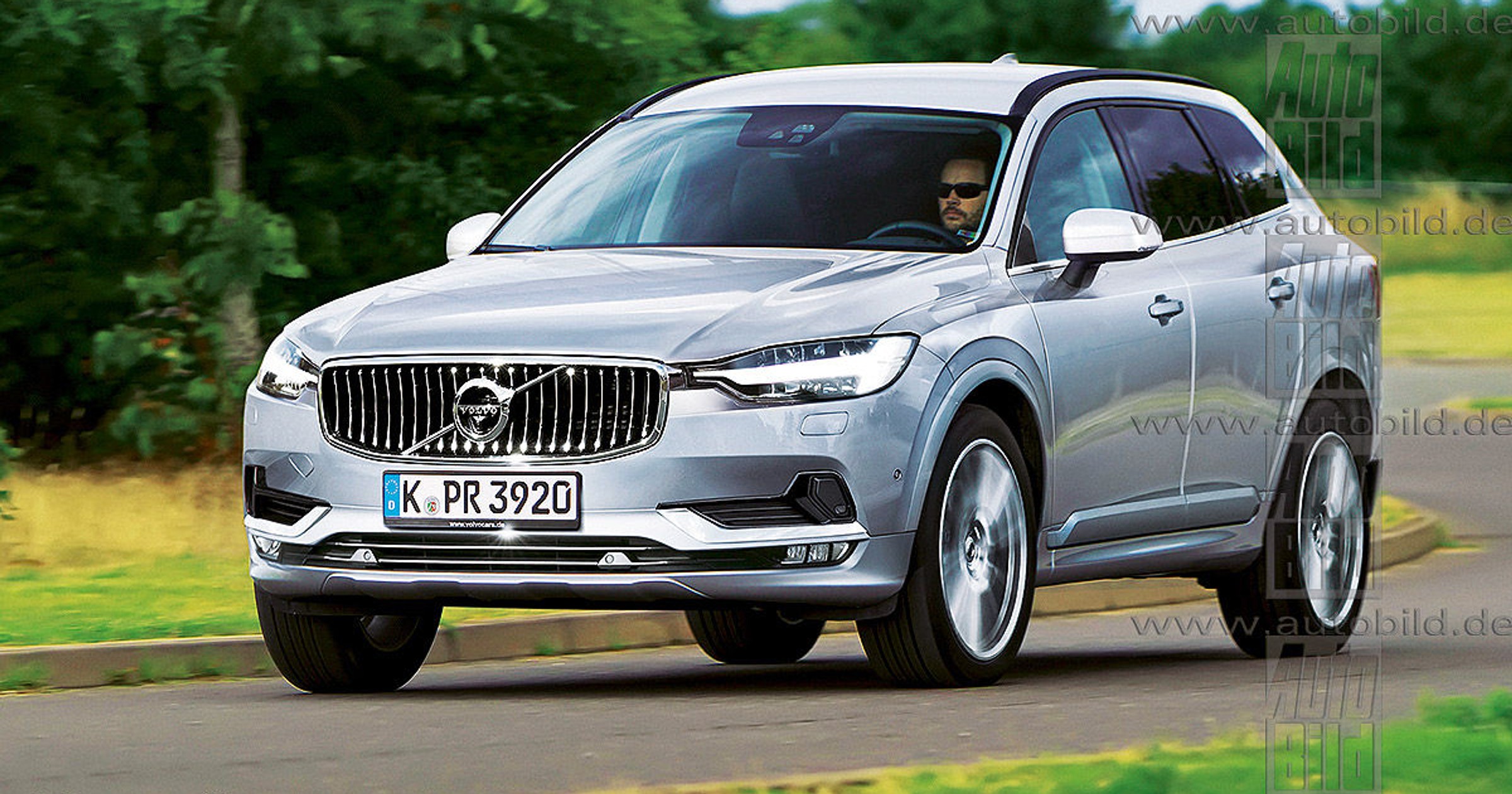 Nowe Volvo XC60 - wizualizacja