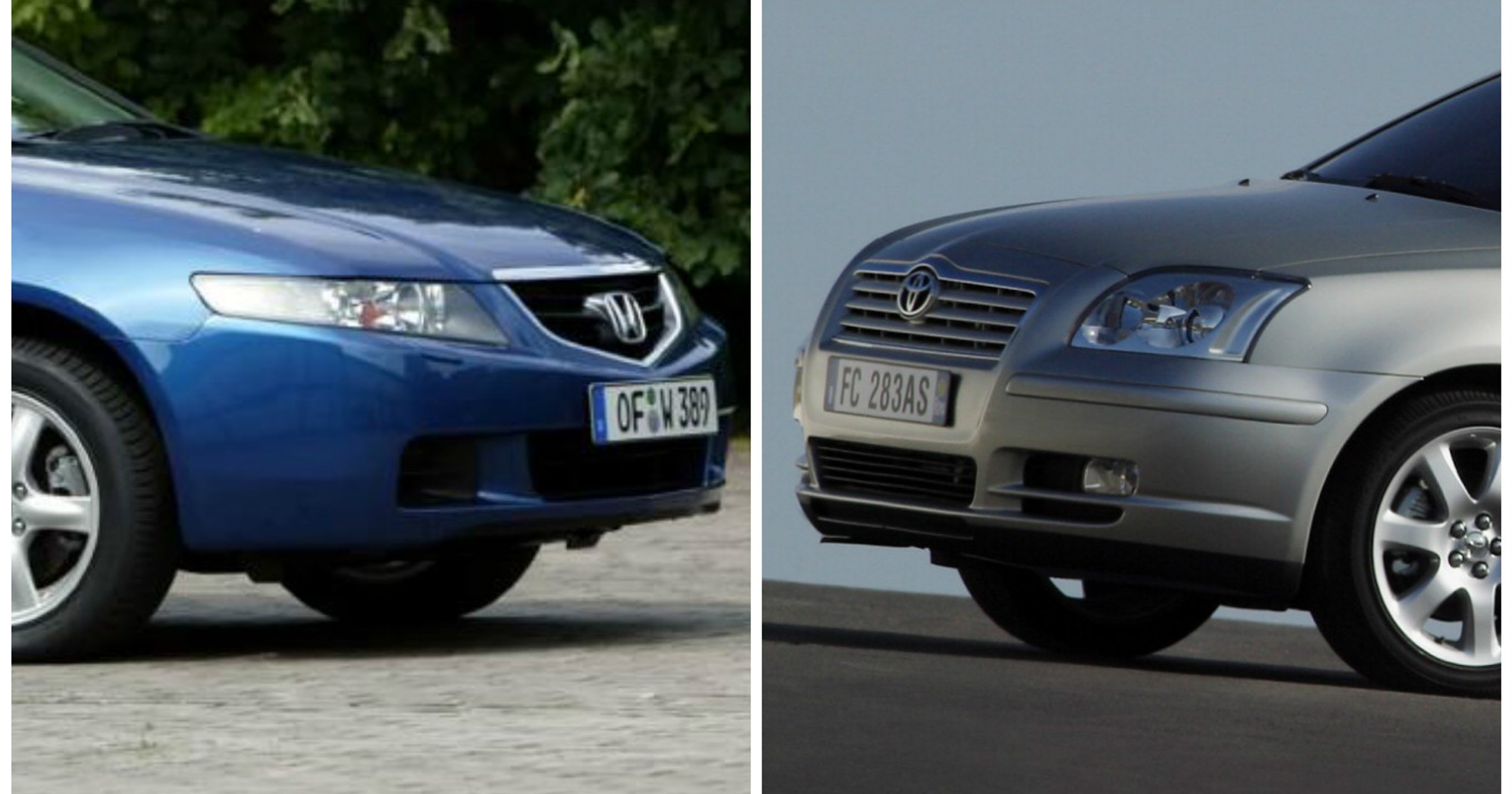 Honda Accord VII vs. Toyota Avensis T25