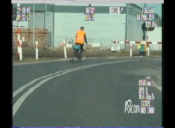 Rowerzysta zrobił to na oczach Grupy Speed. Interweniowali od razu [WIDEO]