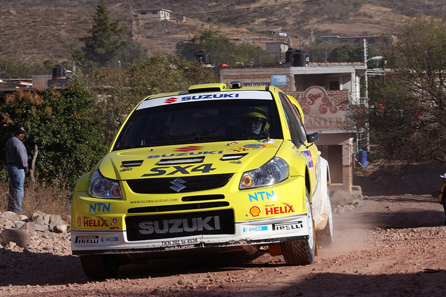 Rajd Meksyku 2008: Juniorzy uratowali honor Suzuki