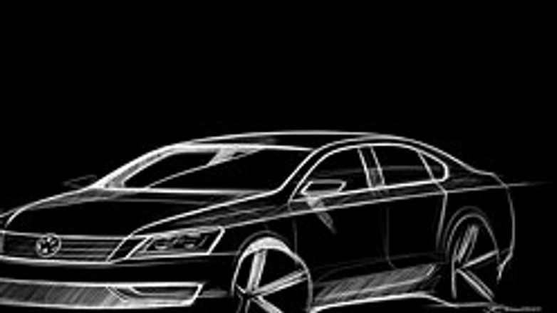 VW Passat dla USA: nowy szkic modelu NMS