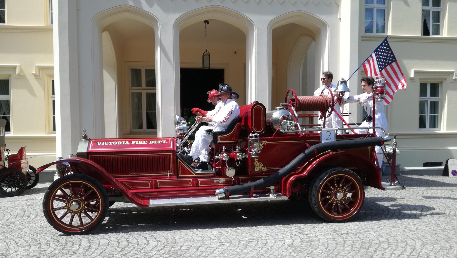 Strażacki American LaFrance z Łodzi