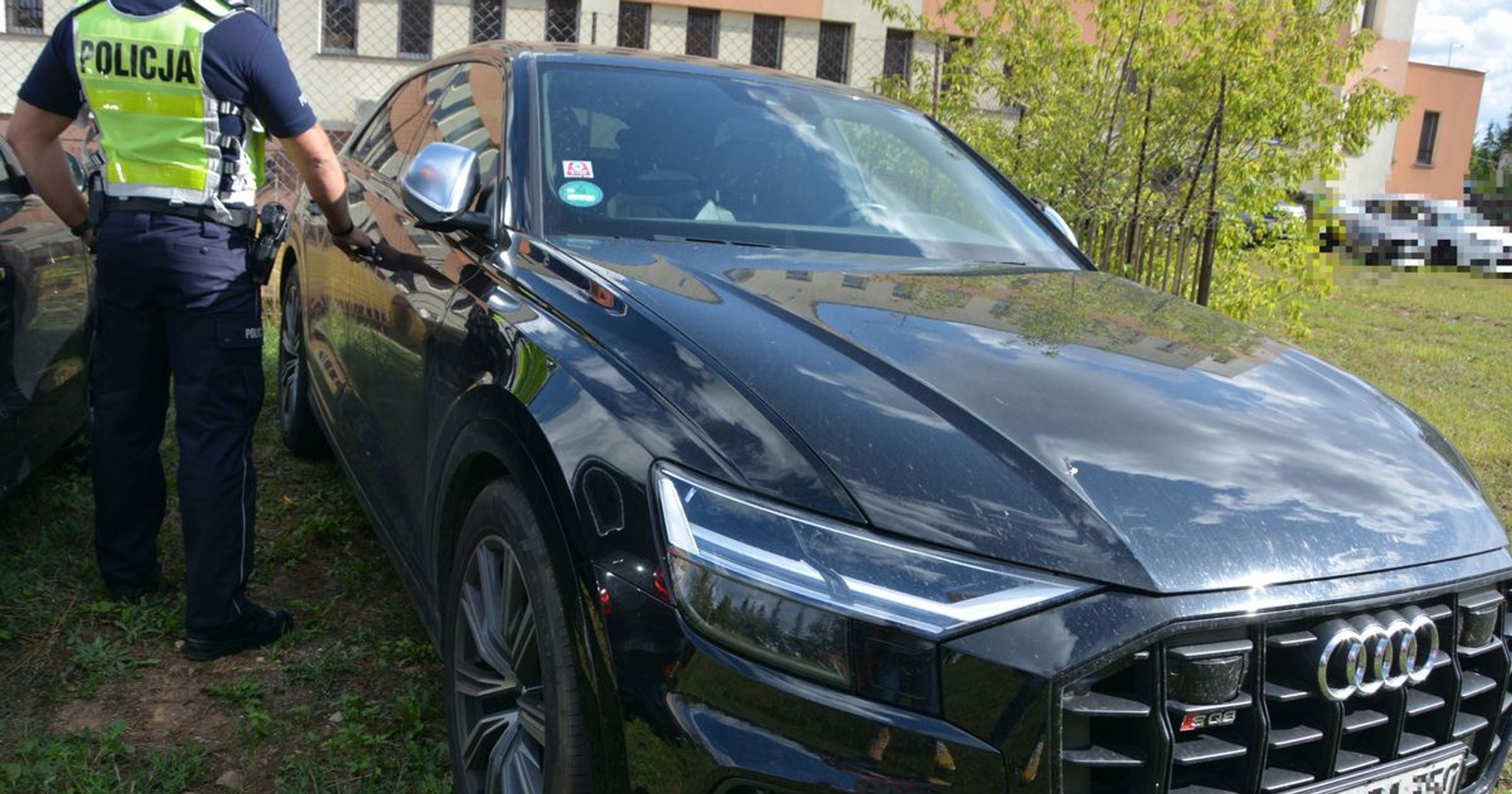 Samochód został skradziony w Niemczech i miał trafić na Litwę