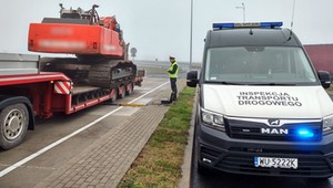 Spod kół naczepy aż się dymiło. ITD odkryła, że kierowca miał dużo więcej na sumieniu