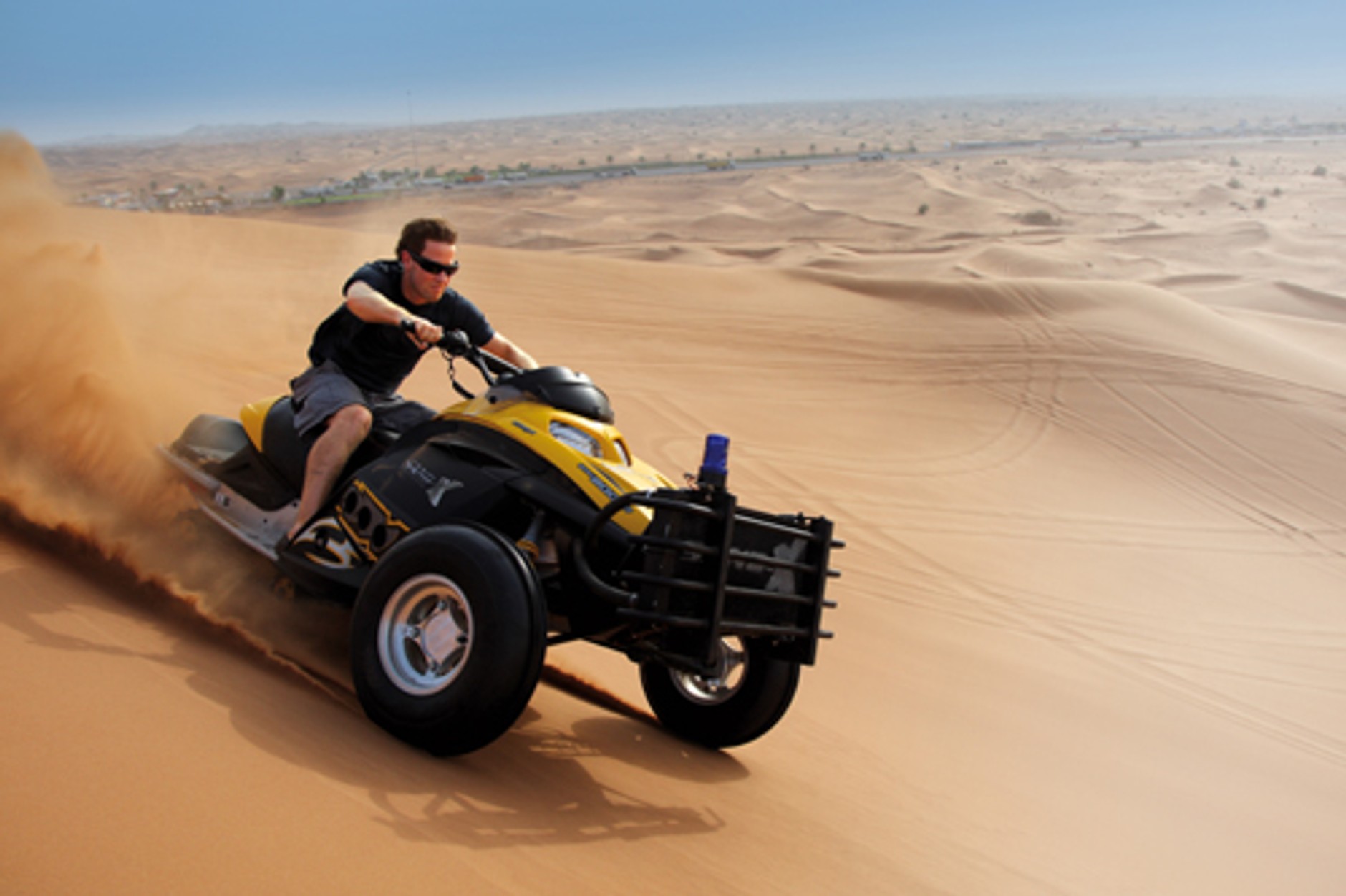 Skuter piaskowy Sand-X - Pojazd śnieżny  dla... szejków