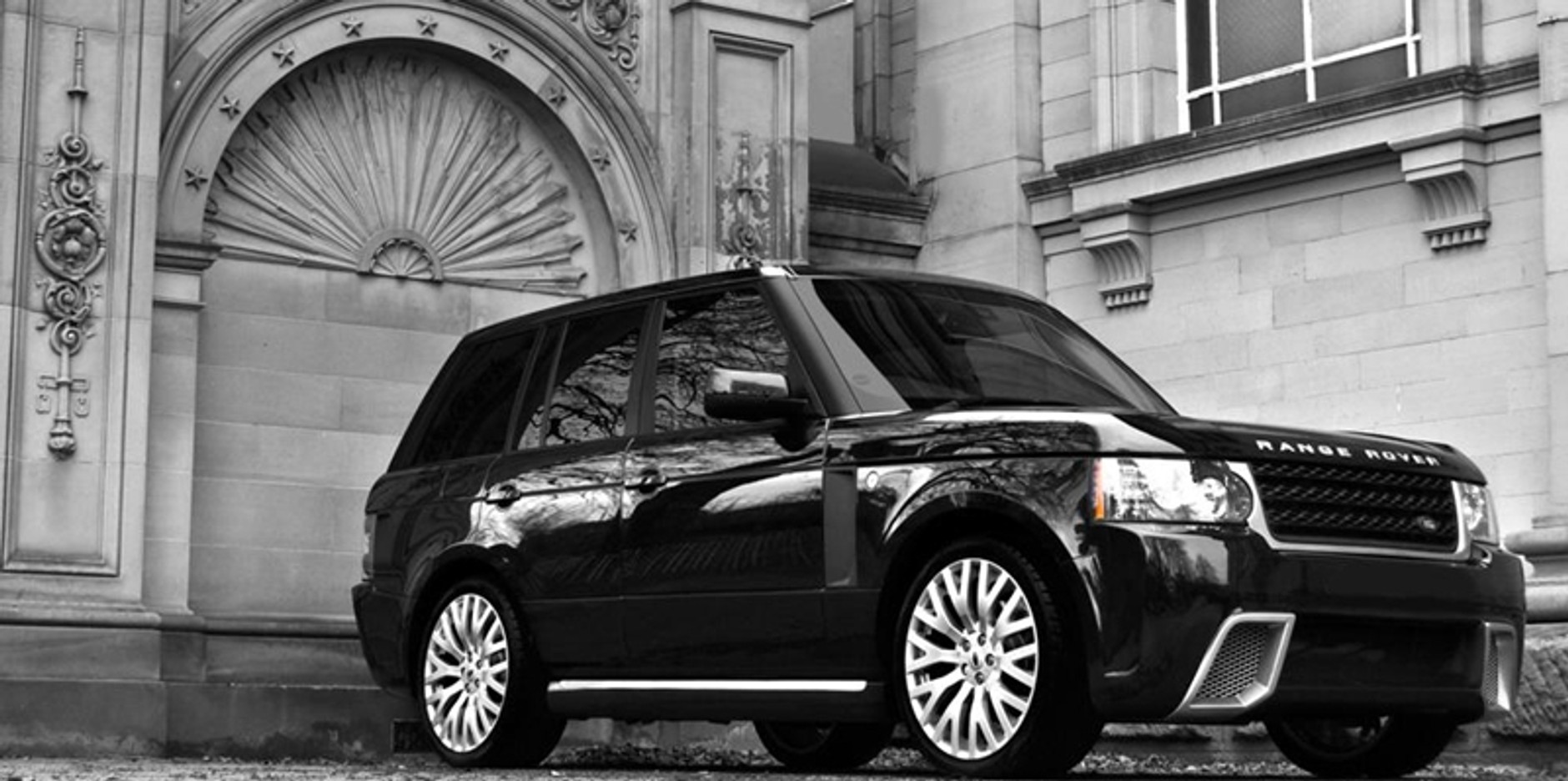 Range Rover w stylu gangsta