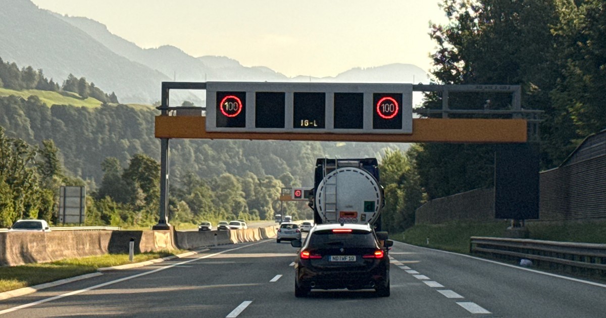 Ograniczenie prędkości IG-L w Austrii