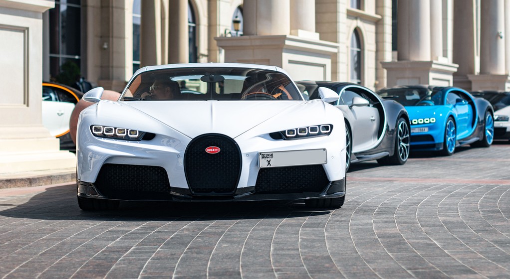 Bugatti Chirons
