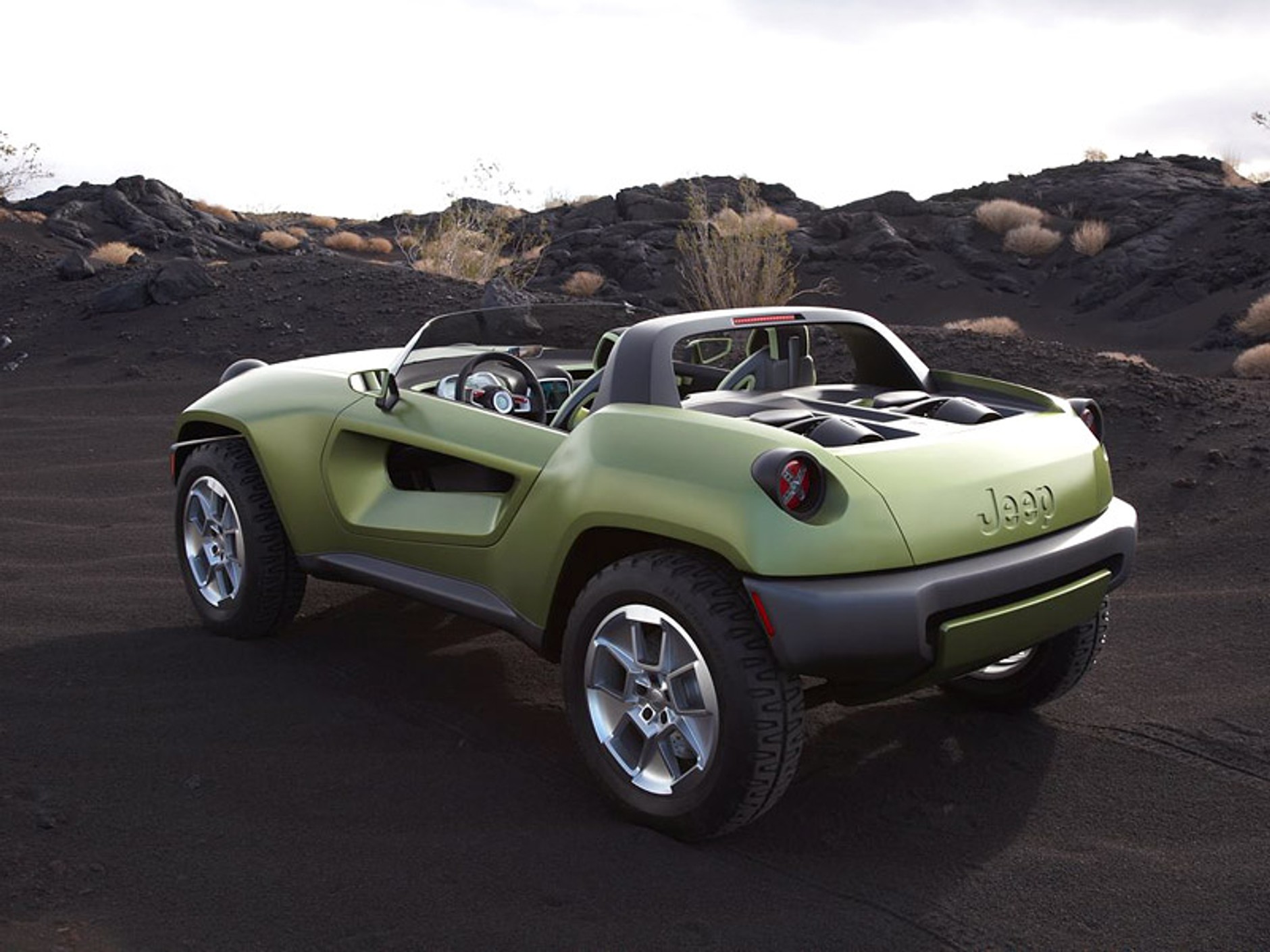Detroit 2008: Jeep Renegade Concept – minimalistyczny roadster do terenu