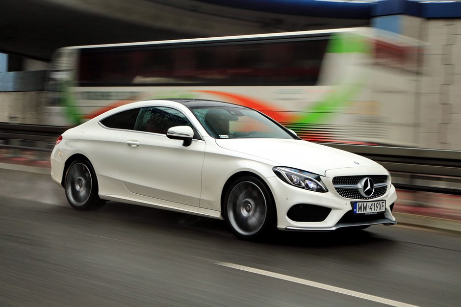 Mercedes C 250 coupé - sport i elegancja