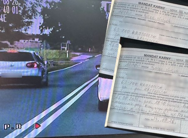 Policjanci mieli dla niego złą wiadomość. Właśnie kupił sobie Golfa
